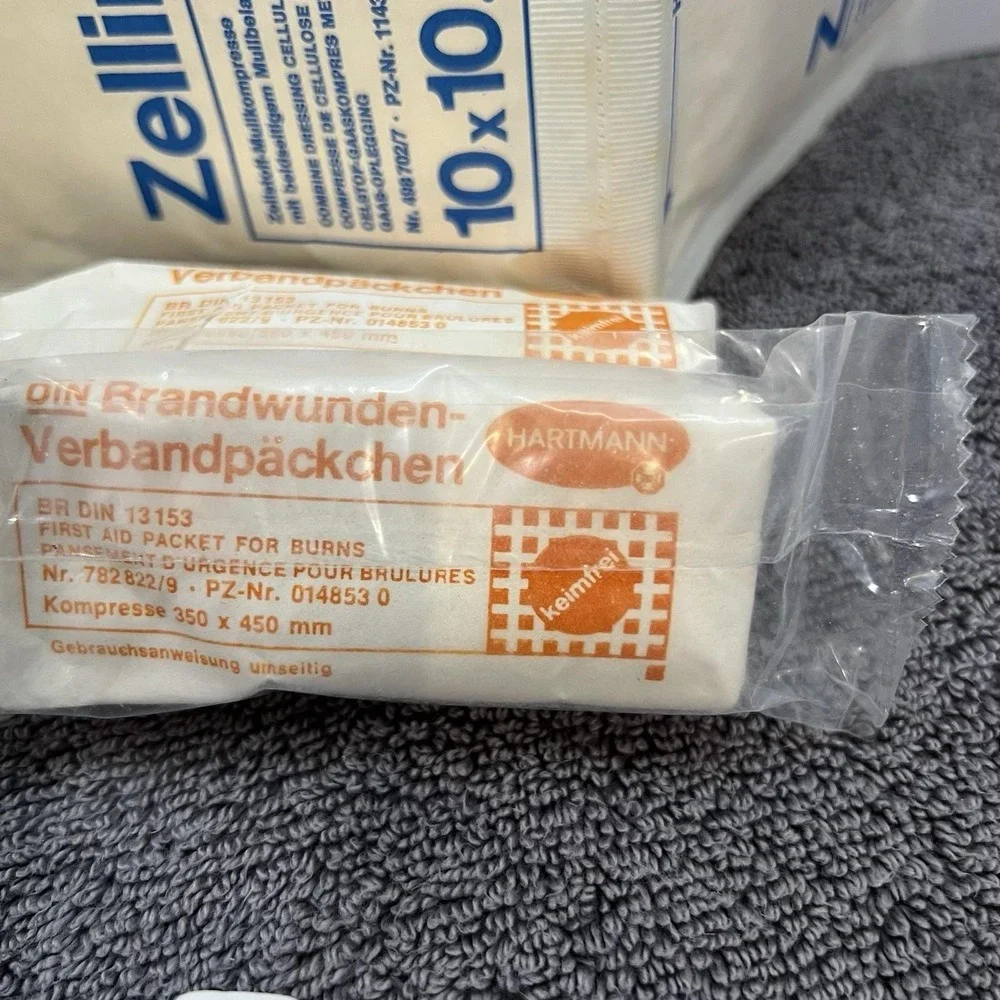 Kraftwagen-Verbandkasten HARTMANN First Aid Travel Kit-original But Incomplete
